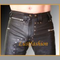 LF028 - Leather pants black