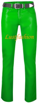 Lederhose Lederjeans hellgrün Lederhose Lederjeans hellgrün