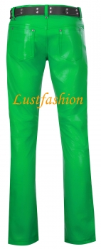 Lederhose Lederjeans hellgrün Lederhose Lederjeans hellgrün