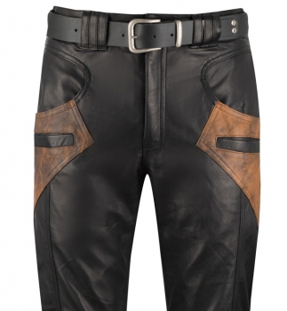 Hose schwarz-braun antik Hose schwarz-braun antik