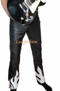 Design Lederhose (Flammenlook) Design Lederhose (Flammenlook)