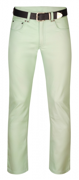 Lederjeans mint Lederjeans mint
