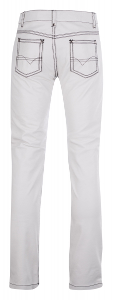 Lederhose mit schwarzen Nähten Lederhose mit schwarzen Nähten