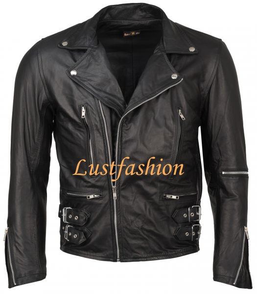 Lederjacke Bikerjacke viele Farben Lederjacke Bikerjacke viele Farben