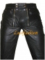 Preview: Leather jeans with lacing, many colors Preview: Leather jeans with lacing, many colors