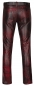 Preview: Leather jeans red-antique W40 L32 unlined