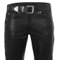 Preview: Schnürlederhose schwarz W34 L32