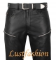 Preview: Design Lederhose schwarz W38 L34