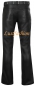 Preview: Design Lederhose schwarz W38 L34
