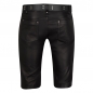 Preview: Leather shorts Bermuda-style black W32 LEATHER LINED