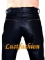 Preview: Cod Piece Lederhose schwarz W36 L34