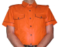 Preview: Lederhemd orange