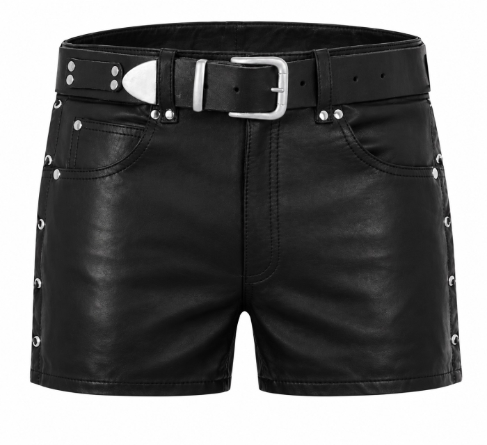Ledershorts mit Schnürung viele Farben