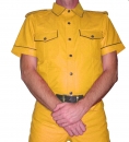 Lederhemd gelb